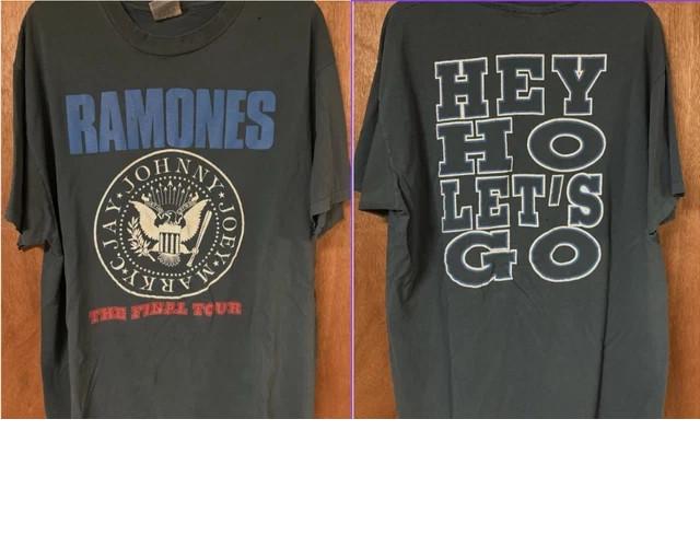 90s 1996 Ramones The Final Tour T Shirt S