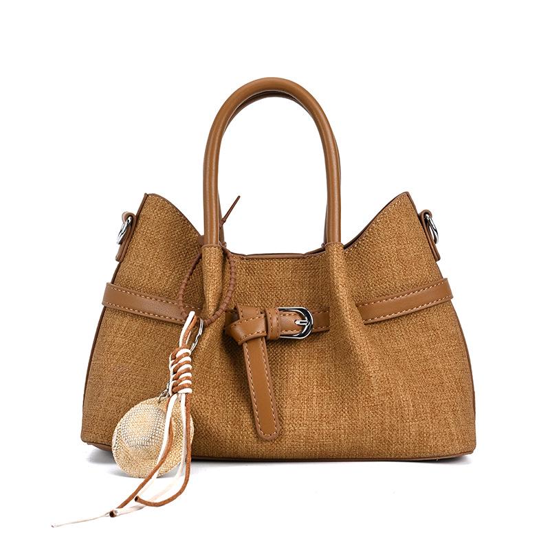 Stylish Large Capacity Versatile Tote Bag, Light Luxury Single Shoulder Casual Underarm Bag for Women
