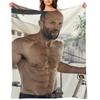 jason statham Throw Blanket Flannel Soft Plaid manga Sofa Quilt Blankets