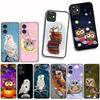 For Xiaomi Redmi 15C 15 A4 A5 9A 9T 10A 10C 9C NFC Note 11 9 8 10 Pro 8T Phone Cover Case Owl Bird Cute