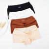 Sexy Seamless Women's Boxer Briefs Comfortable and Breathable Can Be Worn As Outerwear Mid-waist Ice Silk Four-corner Panties
