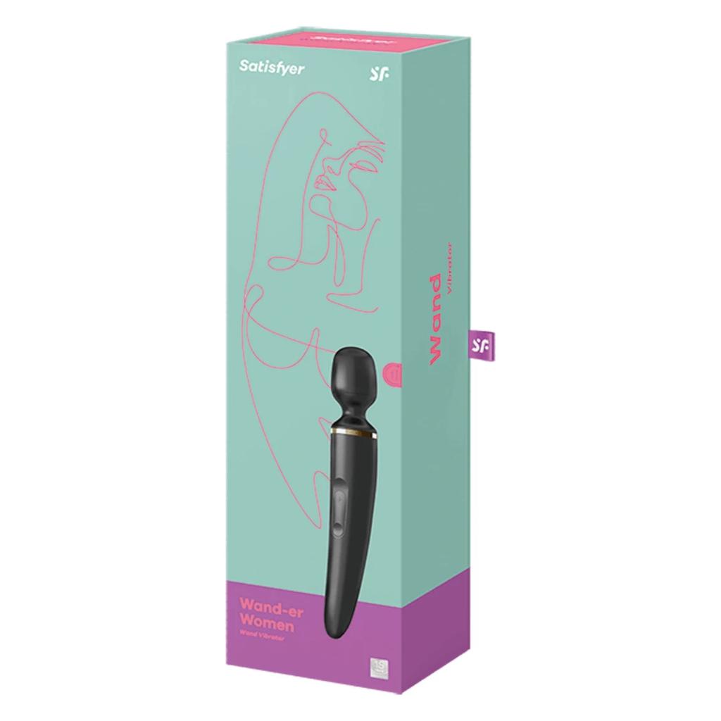 Massager - Satisfyer Wand-Er Women Black