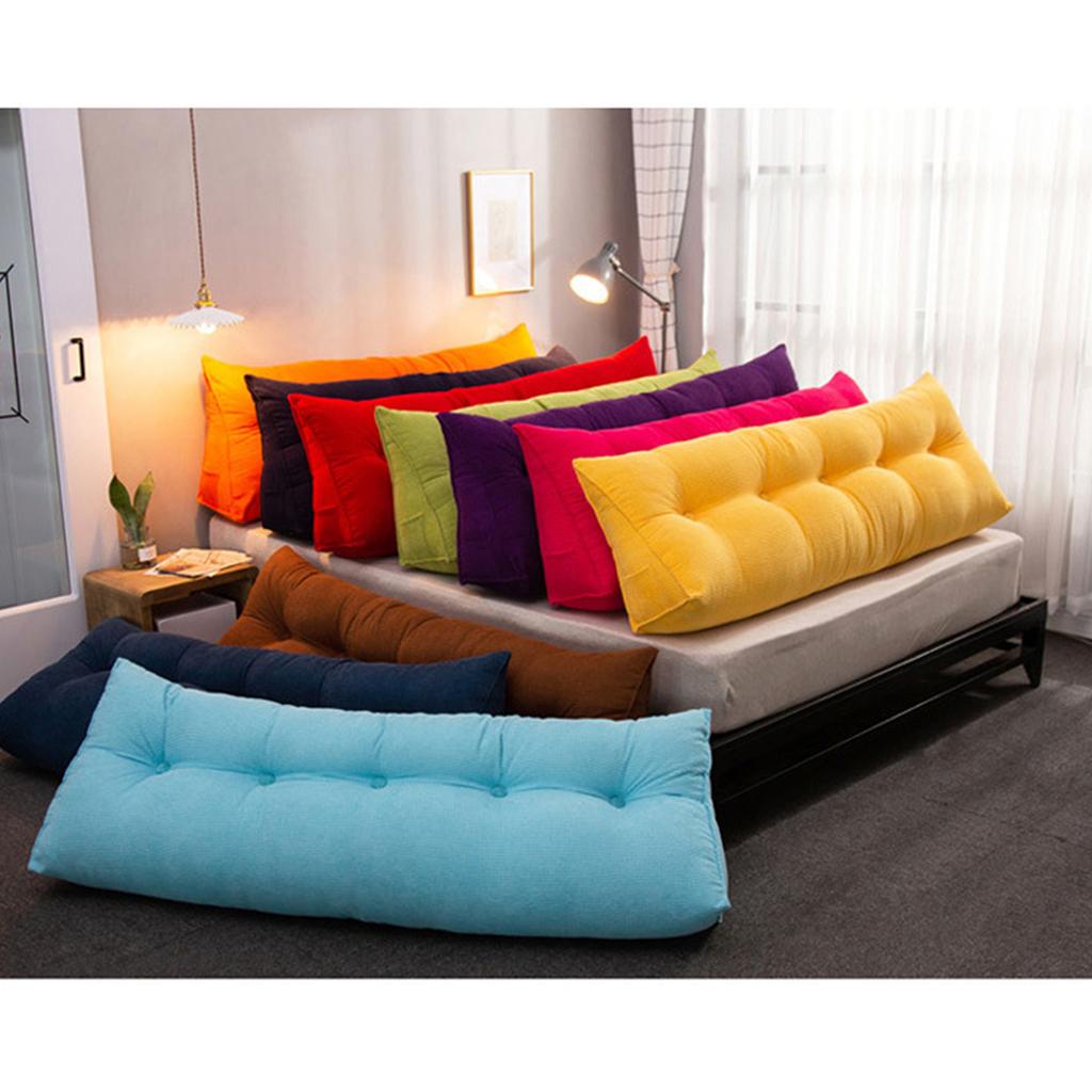 sofa bed large filled triangular wedge cushion bed backrest