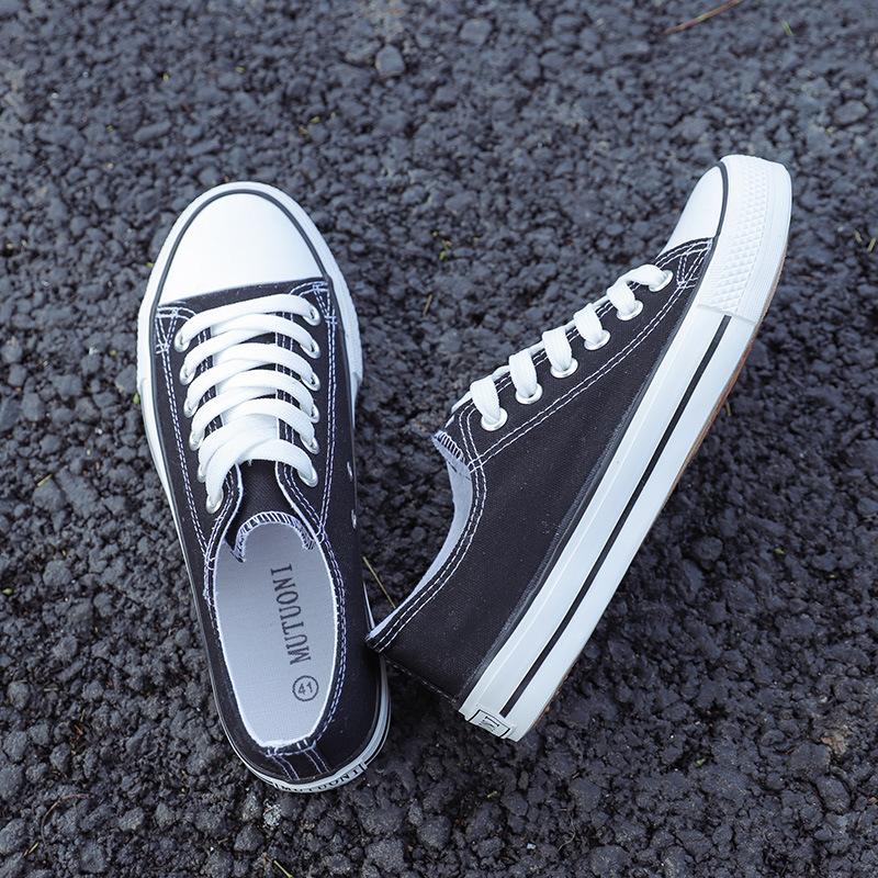 Spring and Autumn Low-top Canvas Shoes for Men and Women Classic Evergreen Student Vulcanized Original Style Casual Couple Shoes