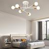 Nordic Modern Wrought Iron Branch Pendant Light for Small Living Room