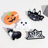 Halloween Theme Hair Claw Clip for Adult Kids Bat/Blackcat/Pumpkin SharkClips Hair Styling Accessories Party Headdress