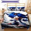 3pcs Sonic Bedding Set Duvet Cover Closure Includes 1 Duvet Cover & 2 Pillowcases, Soft and Comfortable for All Seasons.