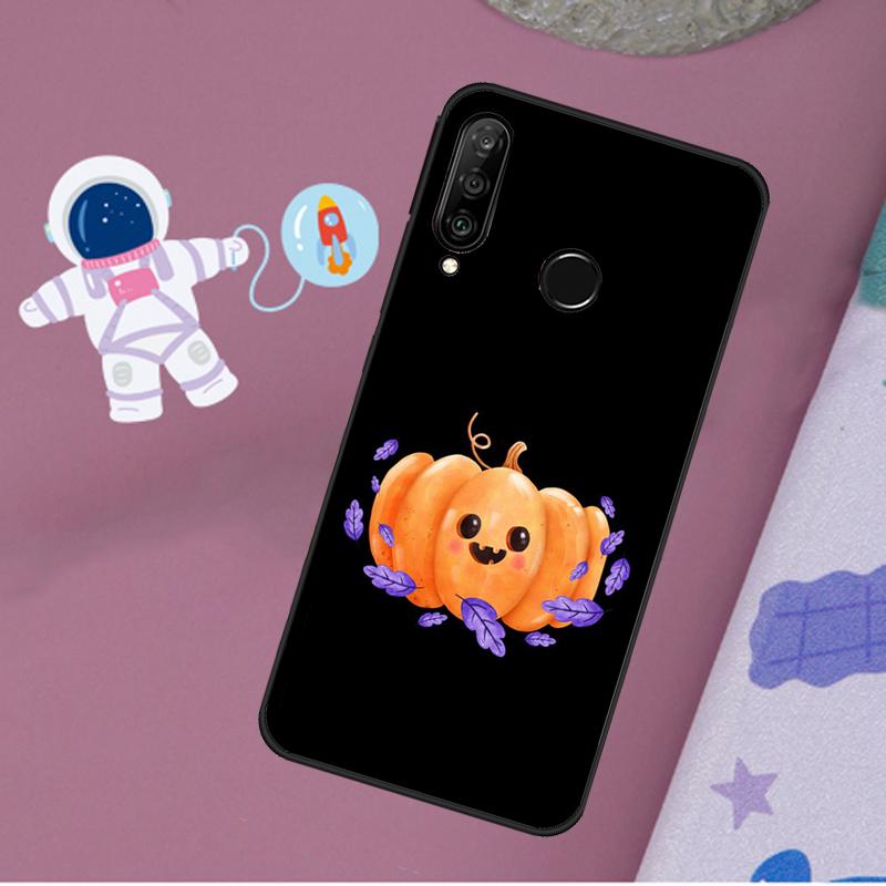 Halloween Pumpkin Ghost Mummy For Huawei Nova 11i 7i 8i 12i 12s Y73 Y70 Y90 Y60 Y72 Y61 Y91 9 10 SE P40 Lite P30 Pro Case