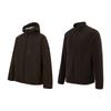 Water-Resistant Windproof Warm Three-In-One Fleece Lined Hooded Jacket Men Jacket KF9385
