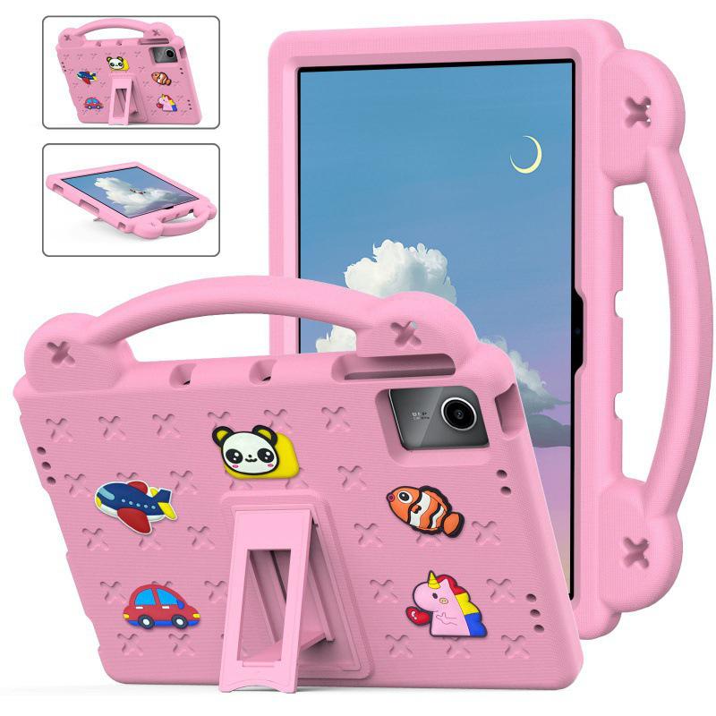 

Redmi Pad Pro 12.1 Cartoon Kids Drop-proof Case for PadSE 11 SE 11-inch 2023 розовый