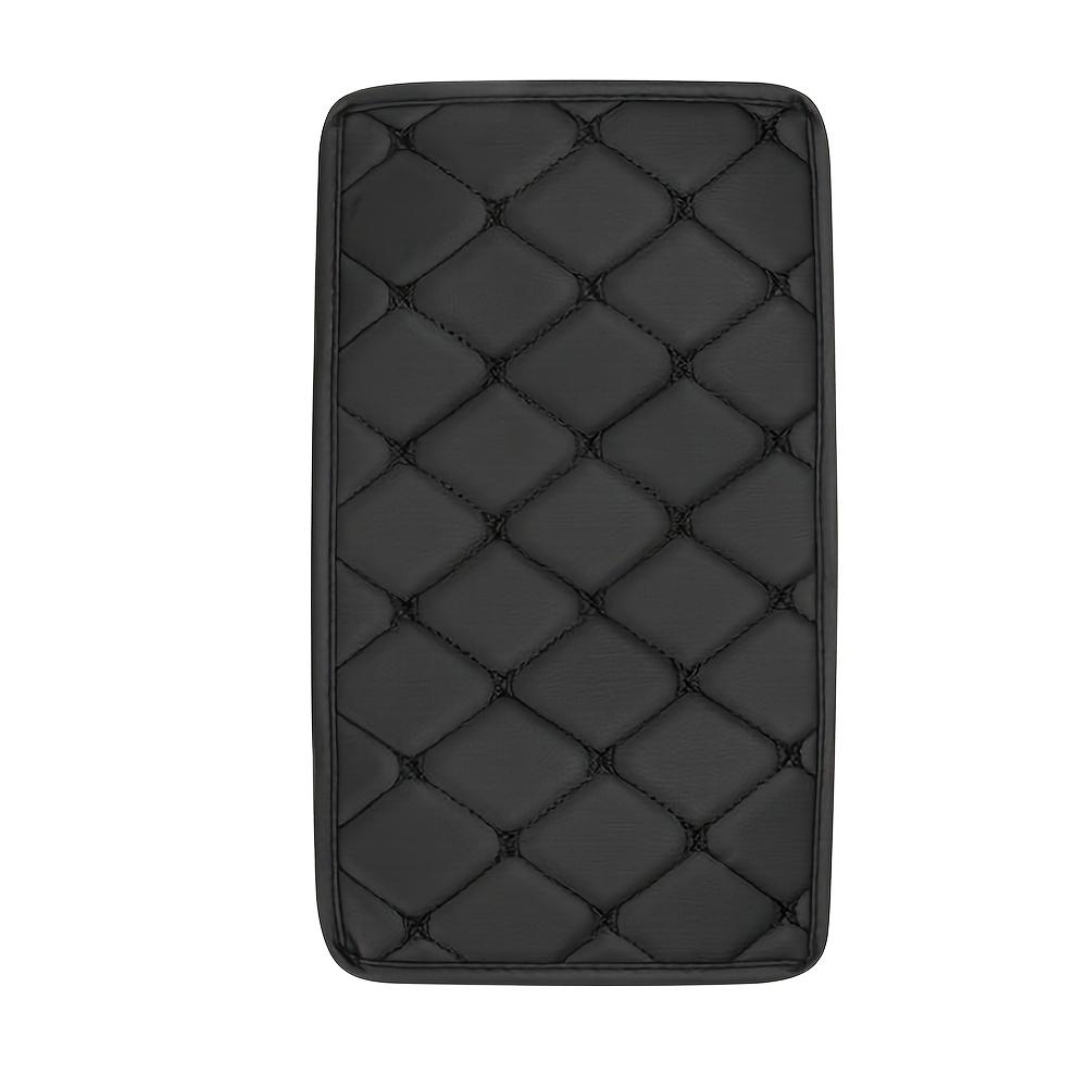 

1PC Arm Rest Car PU Leather Auto Armrests Cushion Storage Box Cover Mats Arm Rest Protector Pad Car Interior чорний