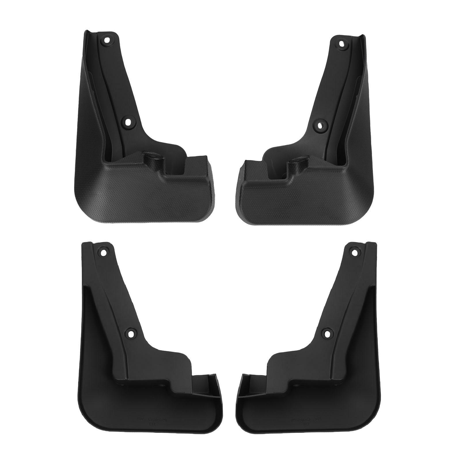 

4 шт. Автомобильные брызговики Подходят для Subaru Crosstrek 2024 2025 2026 ABS Автомобильный брызговик Черный