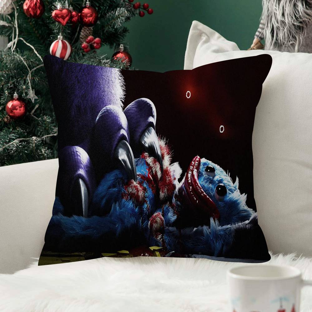 Video Game Funny PPoppy Playtimes Decor Room Aesthetics Pillow Case Home Bedroom Sofa Bed Couch Pillow Cover x Fashion