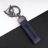 JCRZ5 Leather Car Styling Keychain Pendant Keyring Accessory For KIA KN Forte Sportage EV9 Stonic K2 K5 Ceed Proceed GT Line Soul Flip