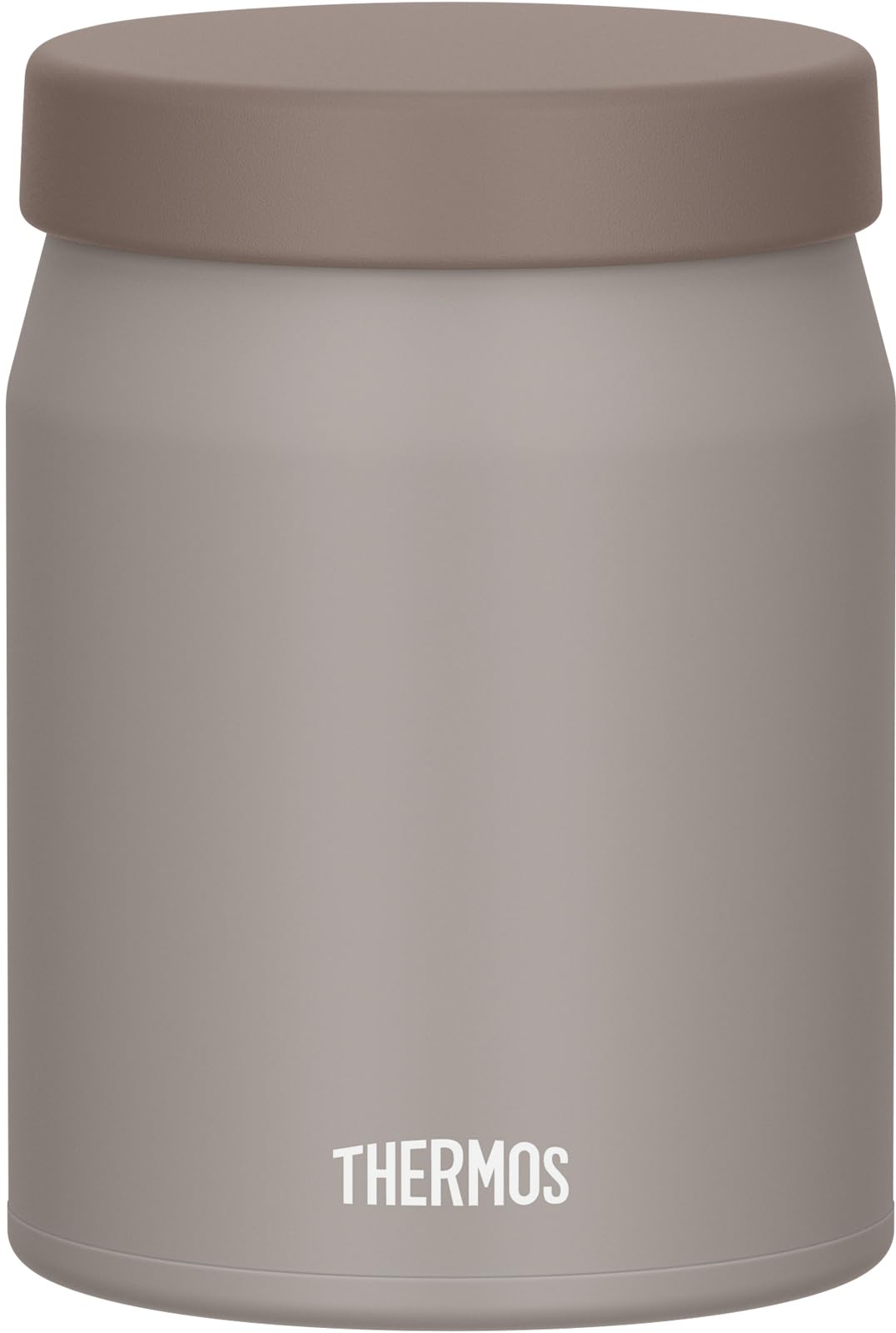 

Thermos Vacuum Insulated Soup Integrated Heat and Cold All Parts Dishwasher GG Jar, 400ml, Greige, Gasket, Retention, Safe, JEF-400