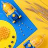 Egg Mixer with Pull-Cord Compact Manual Tabletop for Kitchen