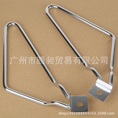Harley Sportster 883 Fat Boy Chrome Side Bag Bracket for Motorcycle Accessories