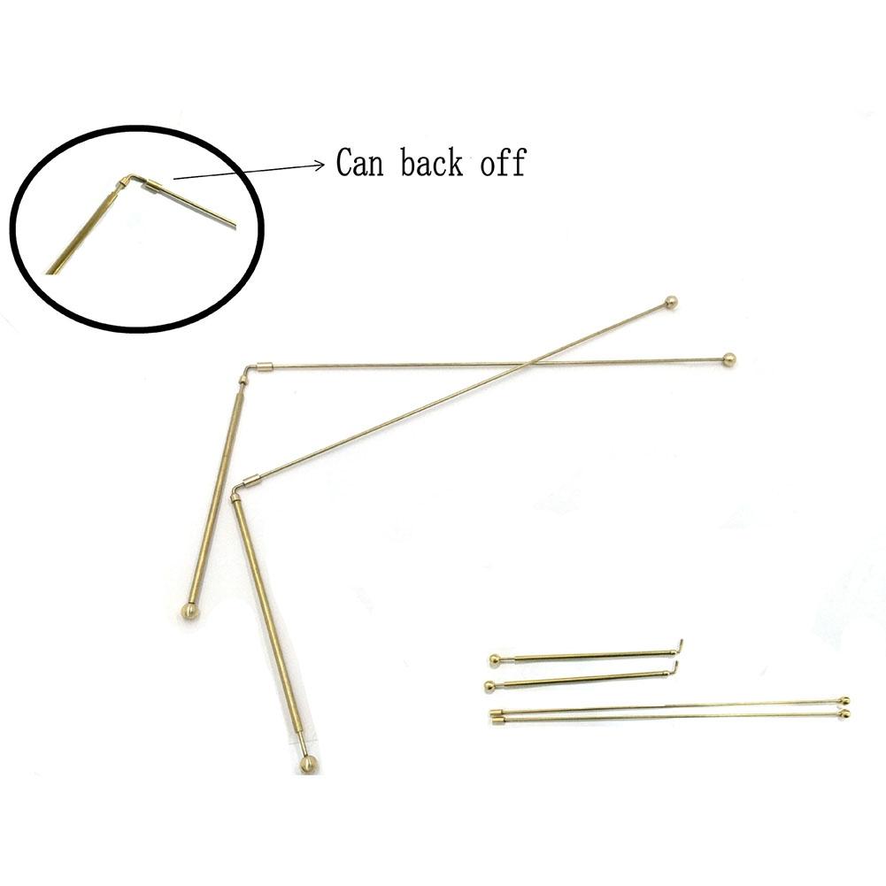 Effective For Water Search and Treasure Finding Tools 2PCS Copper Rods