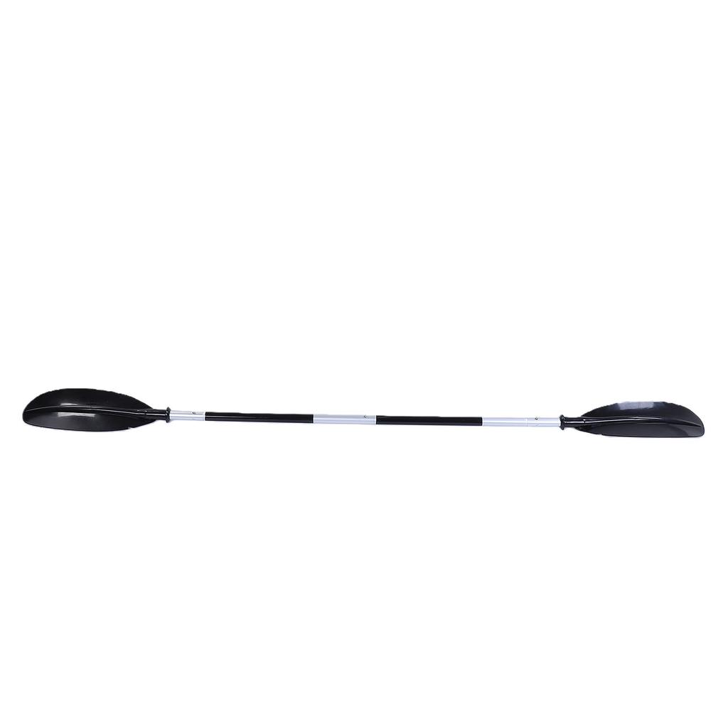 Kayak Paddle with Aluminum Shaft and PP Blades 7.2FT 4 Section Dual End Kayak Oar for Kayaking Canoeing Boating Black