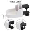 Adjustable Storage Desktop Organizer Charging Station ABS And Carbon Steel Materials Aesthetically Pleasing Design