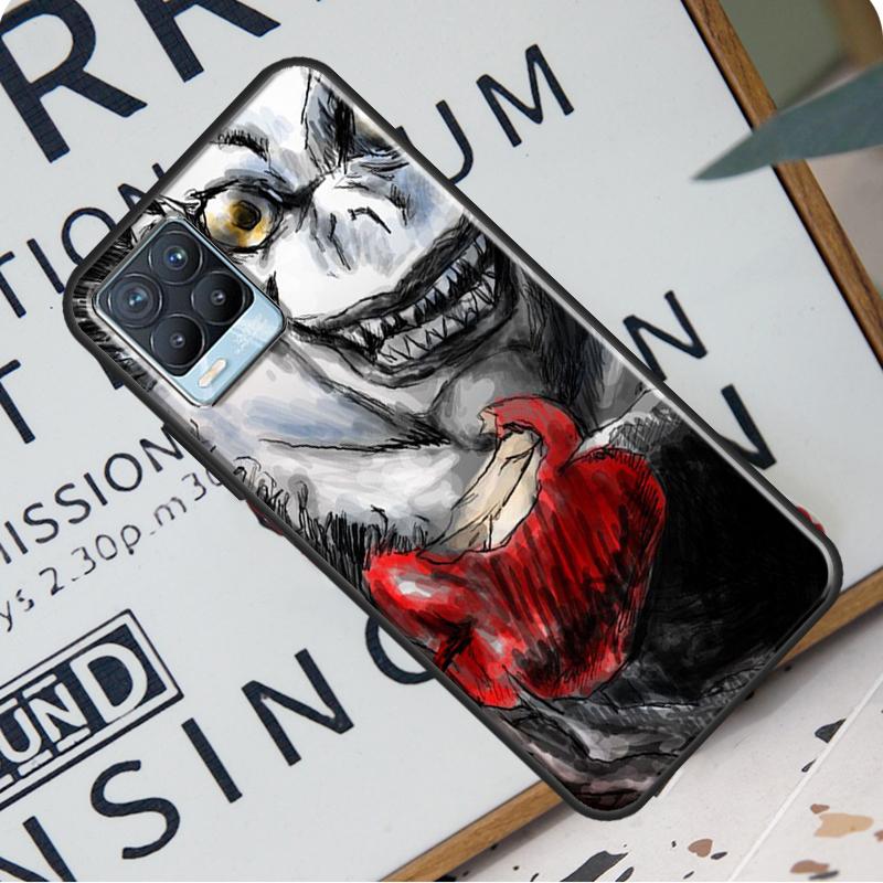 

Чехол с японским аниме «Тетрадь смерти» для Realme 8 Pro 8i GT Master GT Neo 2 C21, задняя крышка для OnePlus Nord 2 8T 9R 9 Pro OnePlus 9RT