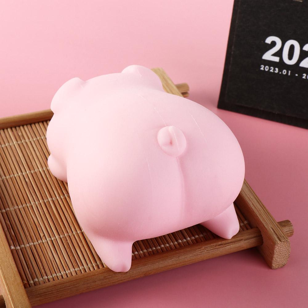 Slow Rebound Squeeze Pig Dog Toy Flexible Material Stress Vent Toys Kids Gift