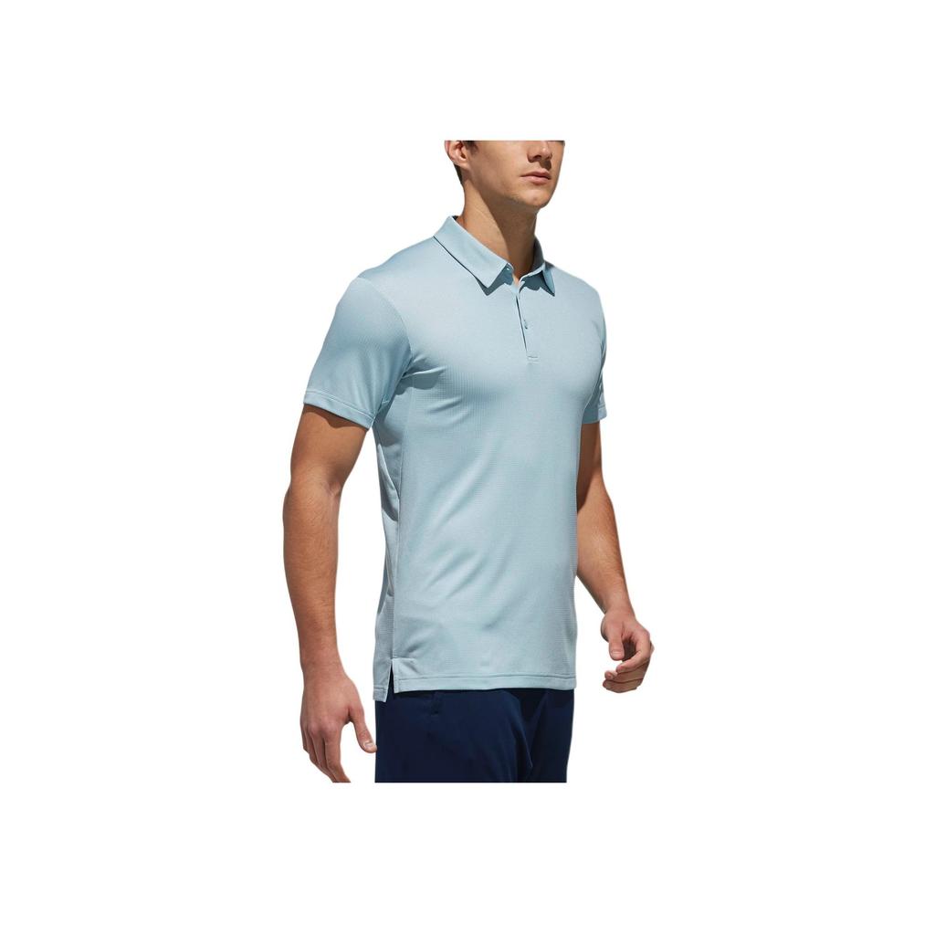 Adidas Clmch Comfortable Versatile Pullover Short Sleeve Polo Shirt Men Polo Shirts Blue DQ2928