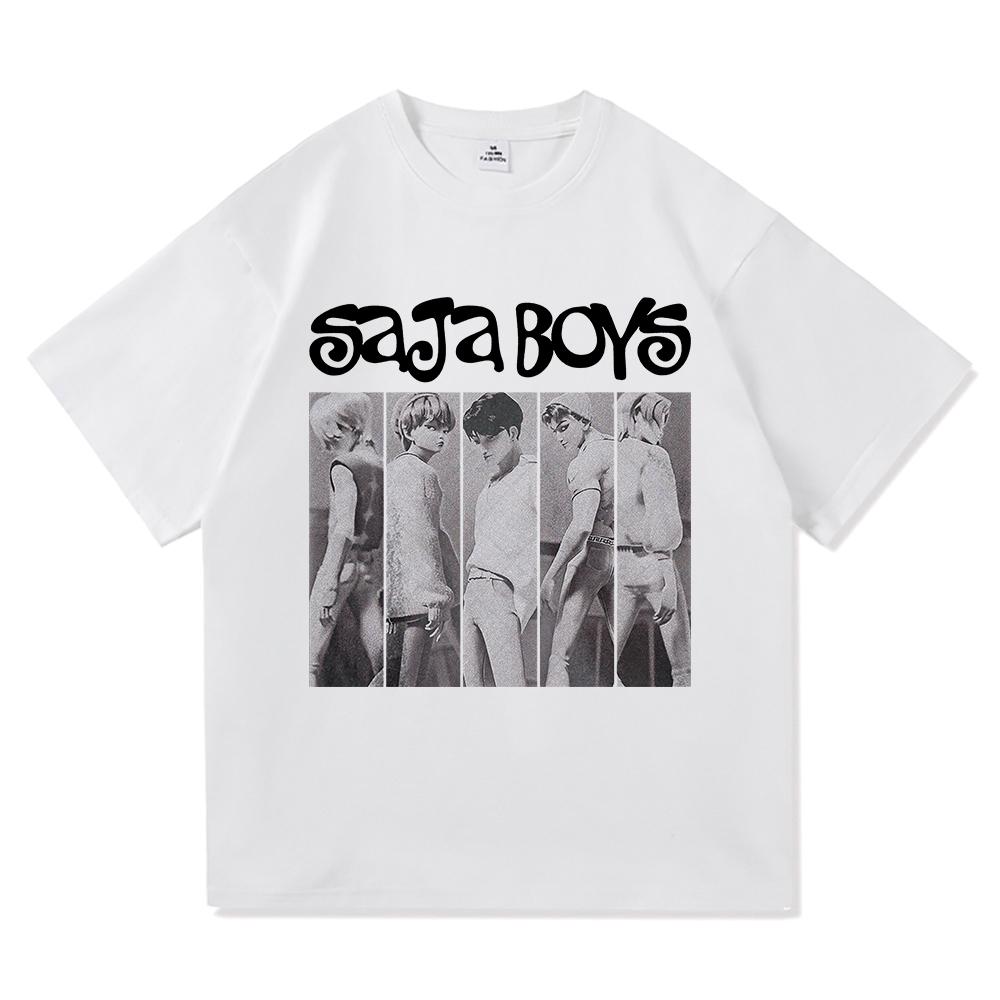 Girl Dinner Abby Jinu T Shirt 2025 Anime Demon Hunters Saja Boys Men/women Clothing Vintage Harajuku High Quality Cotton Tshirts