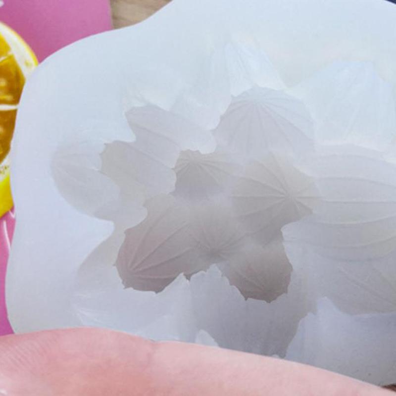 Succulent Plants Silicone Mold 3D Candle Mold Cake Decor Diy Handmade Soap Mold