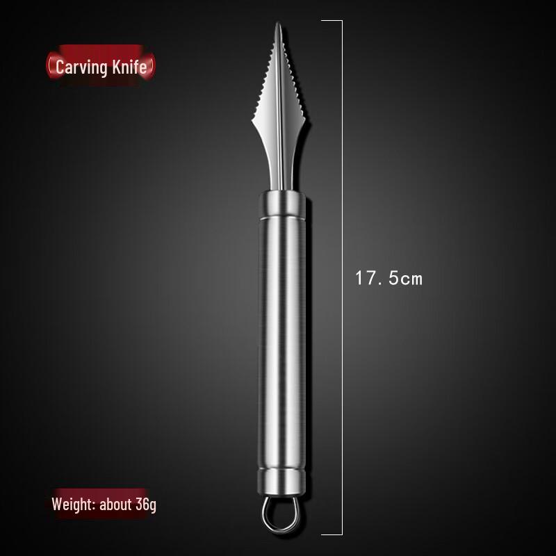 304 Stainless Steel Fruit Scooper & Carving Tool