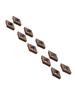 Hartmetall-Einsätze 10 STÜCK 12x7x2mm DCMT070204 DCMT21.51