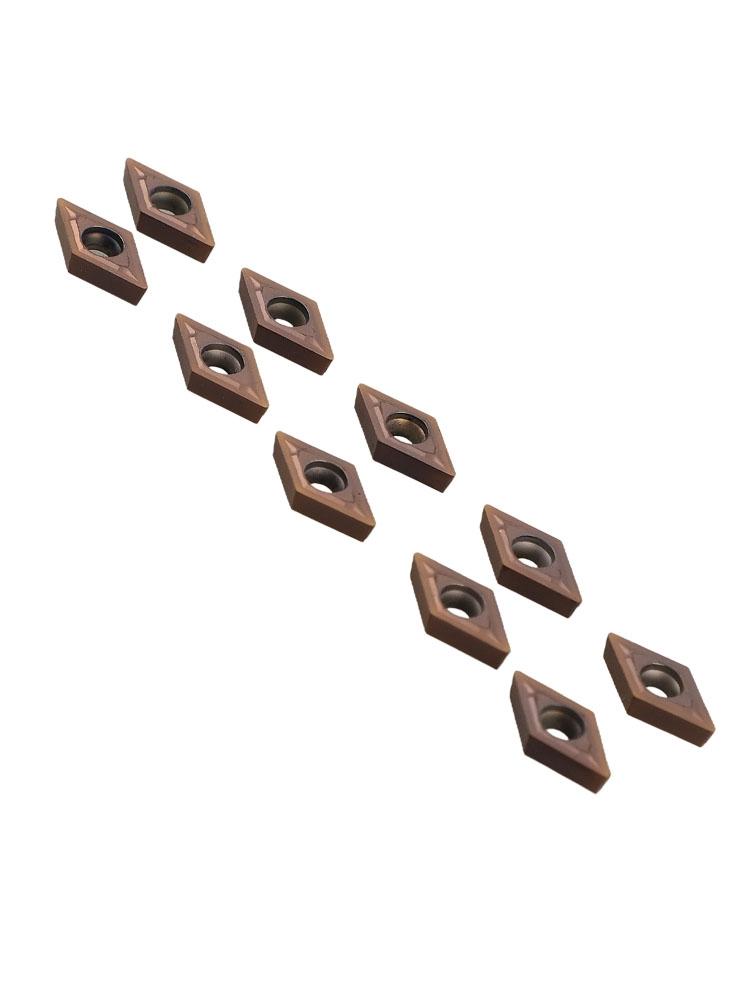 Hartmetall-Einsätze 10 STÜCK 12x7x2mm DCMT070204 DCMT21.51