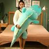New Huggable Big Long Cute Dinosaur Plush Toy Soft Cartoon Animal Crocodile Stuffed Doll Boyfriend Pillow Kid Girl Birthday Gift