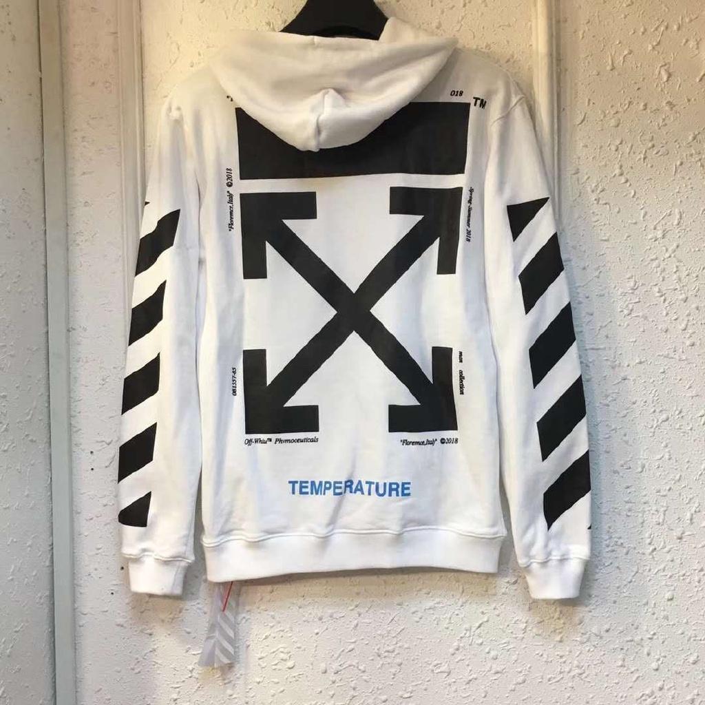 Virgil Co Nwt Abloh Hoodie Plaid Hooded Religion Sweatshirt Painting