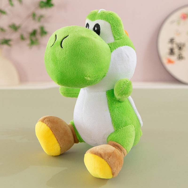 Игровая атрибутика Плюшевая кукла Марио Йоши детская игрушка кукла зеленого динозавра подарок игрушка для автомата с призами 22cm зелёный