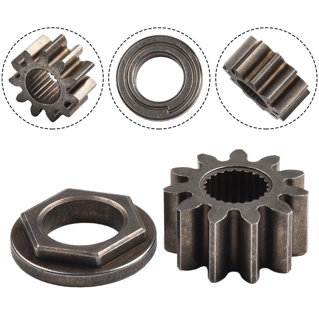 Steering Shaft Pinion Gear & Bushing for 7171554 9410656A 9171554 7410656A Fits Rotary 13229 11 Tooth Splined Bore Replacement