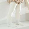Baby Tykk Tights Baby Småbarn Barn Jenter Strømper Bomulls Varm Strømpebukse Ensfarget Tight Svart Hvit Grå Rosa Høst Vinter