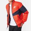 Nike Sports Casual Warm Color Block Jacket Men Jackets Red AJ1021-634