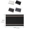 Modern Style Striped PVC Table Mat Placemats Stain Resistant Bowl Cup Dish Coaster Insulation Anti-Skid Waterproof Mats