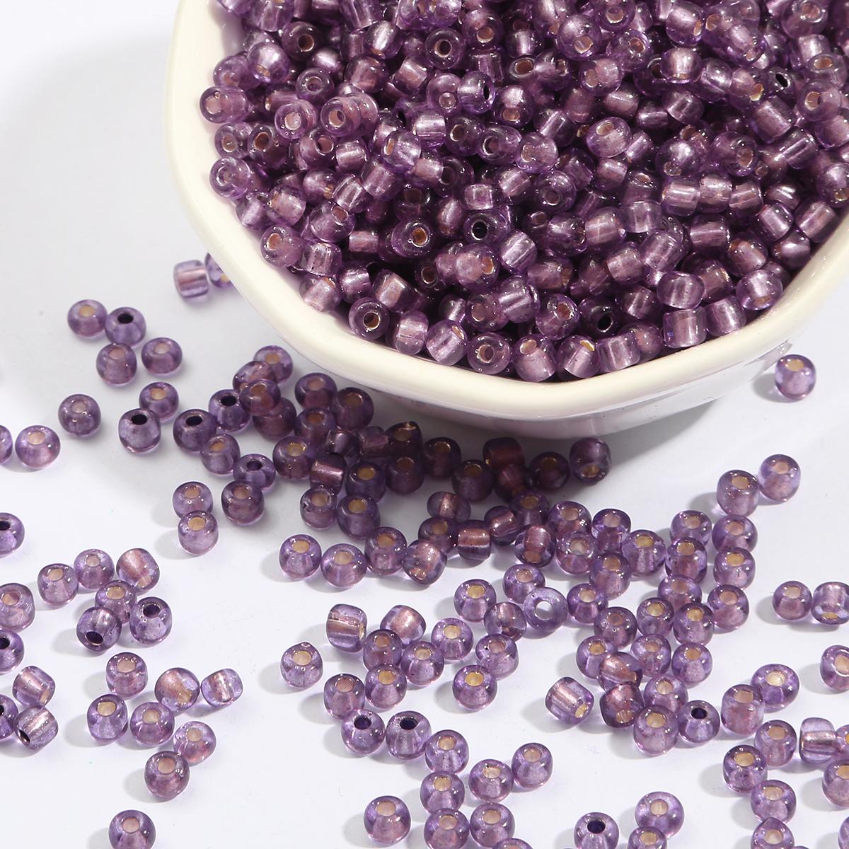

2/3/4 мм 150-1000 шт. Скляний кришталевий чеський бісер для виготовлення ювелірних виробів своїми руками 4mm 150pcs лавандовий