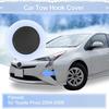 Front Left Car Tow Hook Cover Cap for Toyota Prius 2004-2009 Replaces No.5212747010C0 Matte Black Plastic Enhanced Durability for Winter & Cold