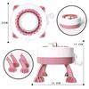 22-needle Hand Knitting Machine Complete Accessories Easy Operation for DIY Knitting Scarves Sweaters Hats Blankets Coasters