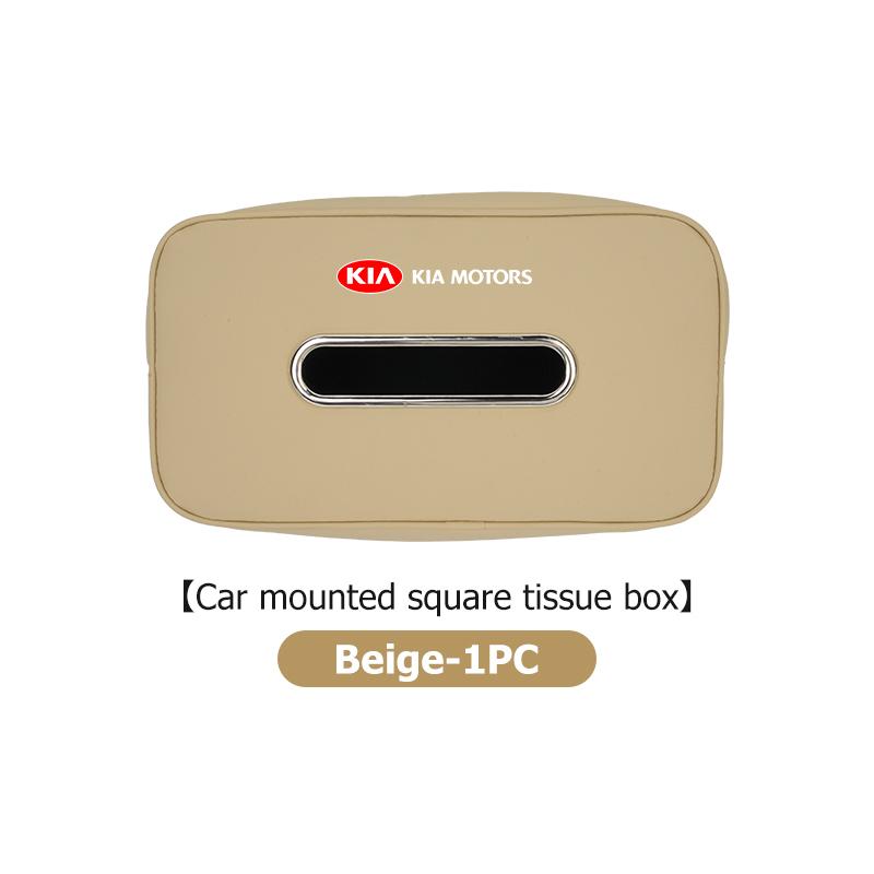Car Paper Towel Bag Headrest Decor Tissue Backseat Paper Box For KIA Ceed Sportage Rio K5 K2 Optima Cerato Venga Sedona