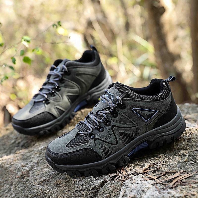 New four-season outdoor hiking shoes non-slip and wear-resistant low-top hiking men s shoes men s travel shoes 39