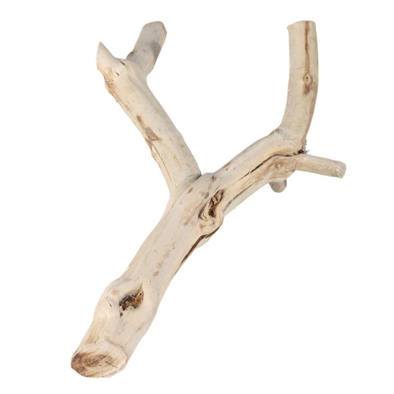 Wood Reptiles Cave Driftwood Natural Wood Aesthetic Easy Attachment Trunk Cave Shelter for Amphibians