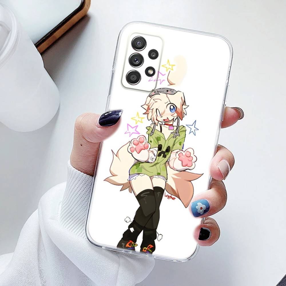 Cute B-Boykisser Phone Case Silicone For Samsung S30,23,21,22,20 FE lite,S10,9,PIus Note20ultra Soft Transparent