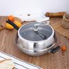 Universal Stainless Steel Glass Pot Lid