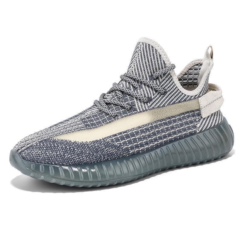 Coconut Men's Shoes Ice Blue Sneakers Men's 2025 New Summer Mesh Shoes Versatile Casual Breathable Running Trendy Shoes