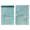 Travel Passport Holder Waterproof PU Leather Passport Cover with Card Slots Portable Document Organizer for Men Women Trip