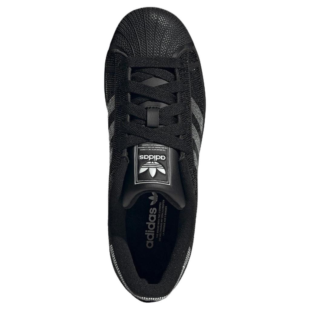 adidas Originals Superstar 2 Skate Shoes Women's Black Silver IH4200